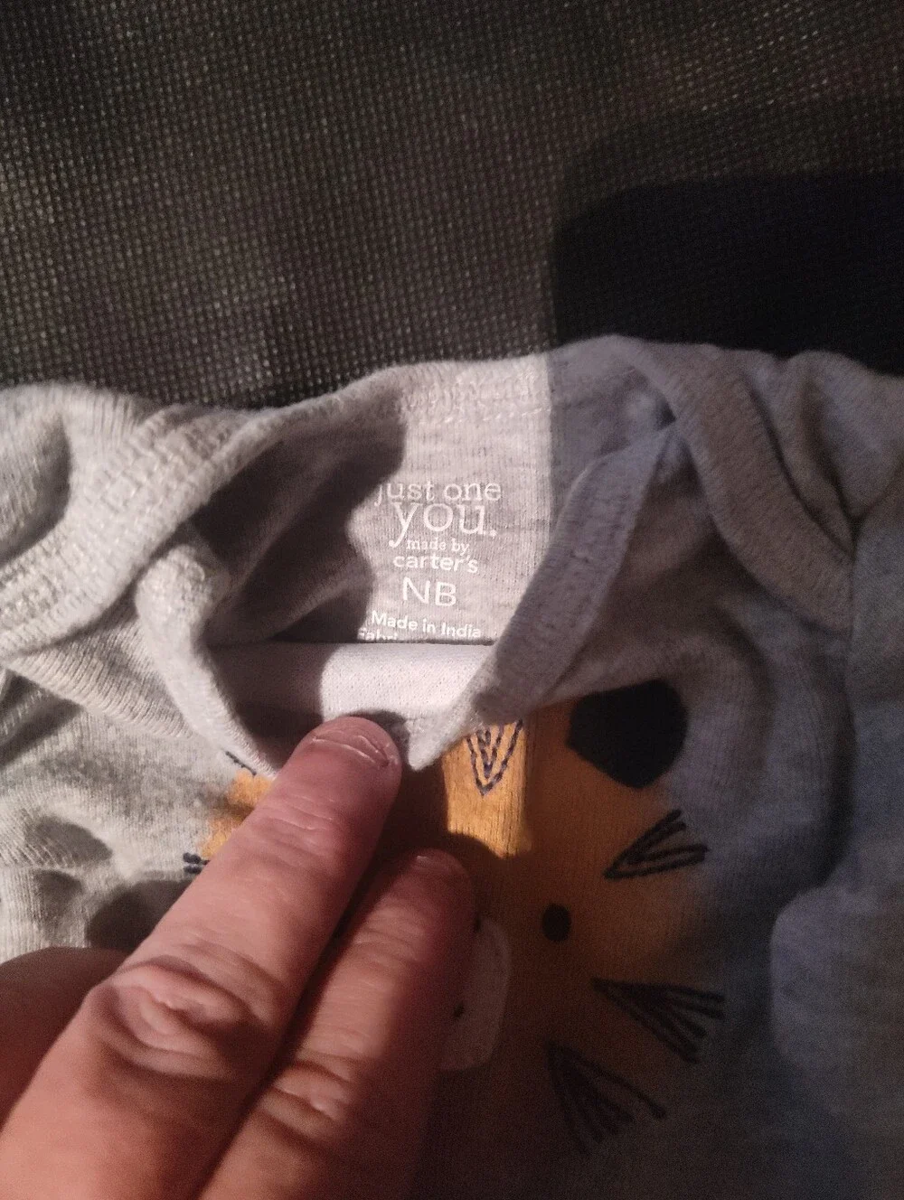 Carters soft gray